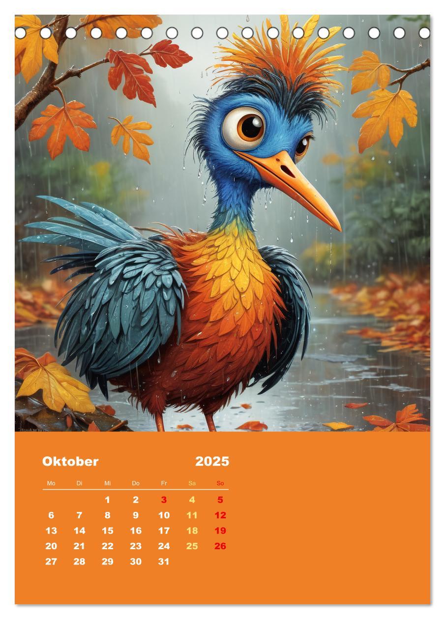 Bild: 9783457150344 | Diese schrägen Vögel (Tischkalender 2025 DIN A5 hoch), CALVENDO...