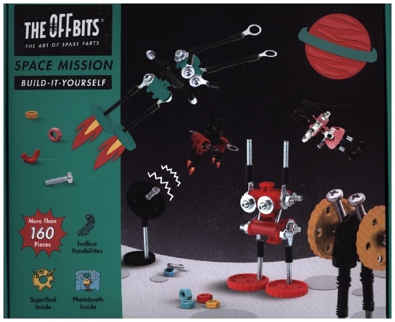 Cover: 7290016390636 | Space mission, suitcase pack more than 150 parts | Stück | 32032