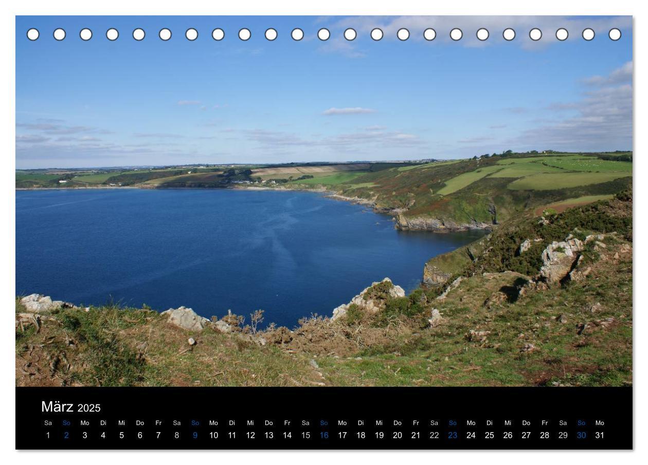 Bild: 9783435666744 | Anblicke und Ausblicke in Cornwall (Tischkalender 2025 DIN A5...