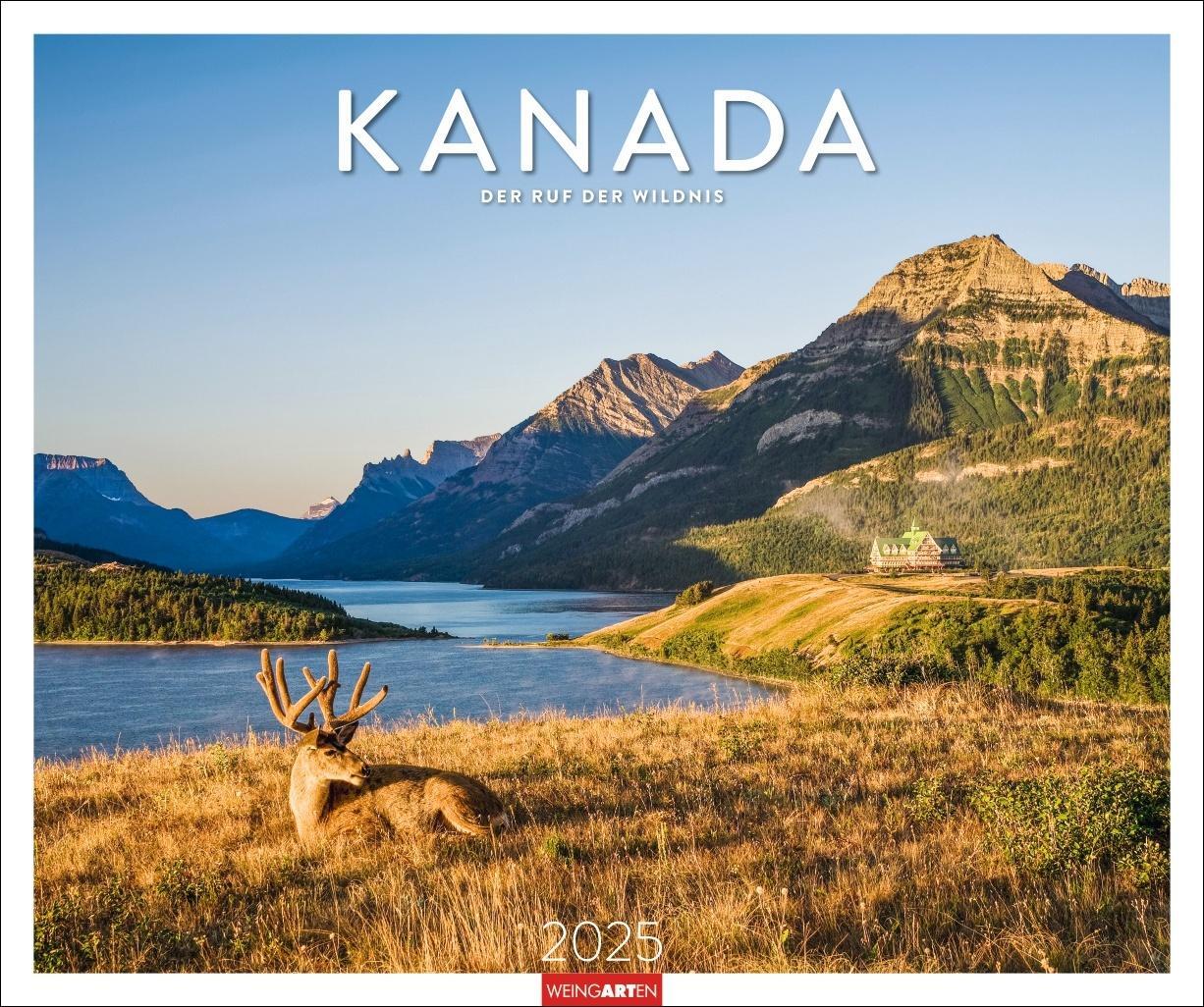 Cover: 9783839901106 | Kanada Kalender 2025 - Der Ruf der Wildnis | Kalender | Spiralbindung