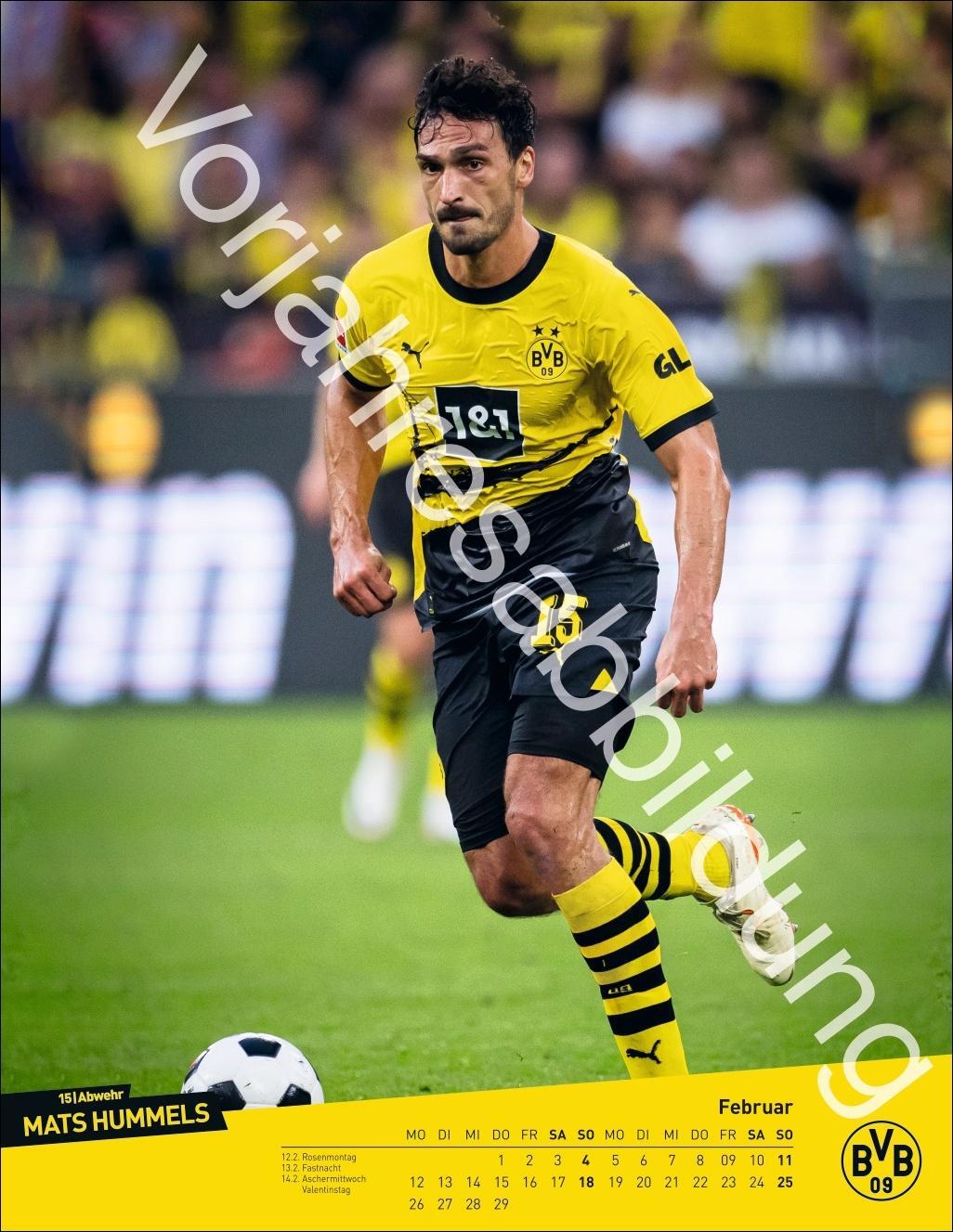 Bild: 9783756405435 | BVB Posterkalender 2025 | Heye | Kalender | Bundesliga Kalender Heye