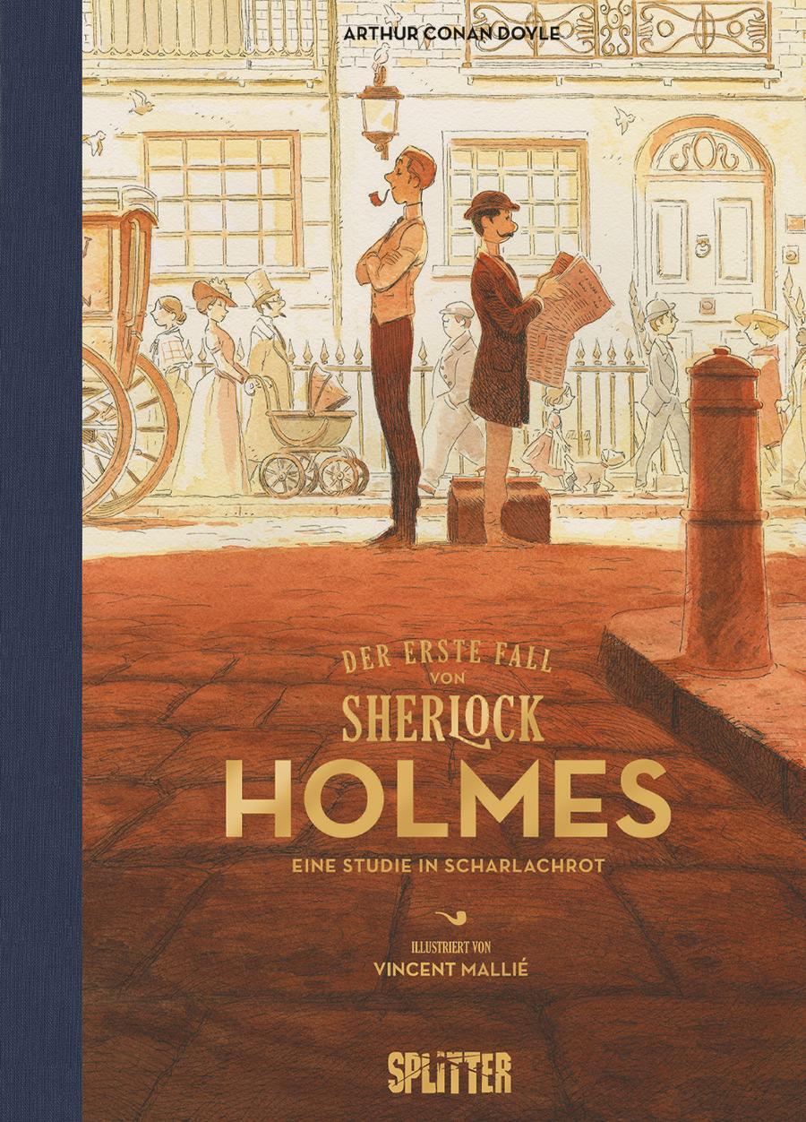 Cover: 9783987211782 | Sherlock Holmes: Eine Studie in Scharlachrot | Illustrierter Roman