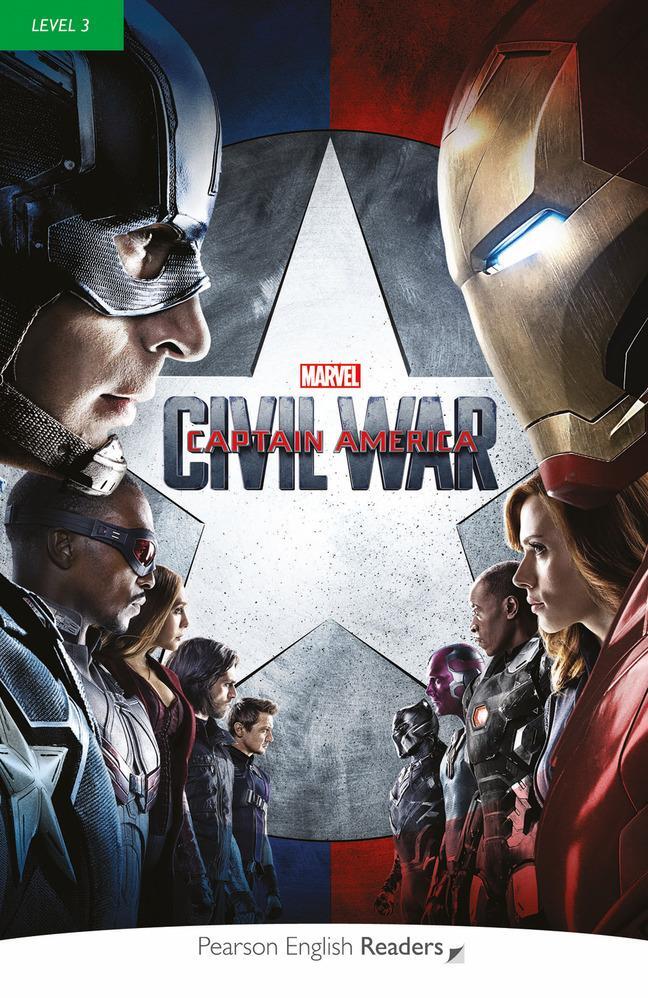 Cover: 9781292205915 | Level 3: Marvel's Captain America: Civil War | Coleen Degnan-Veness