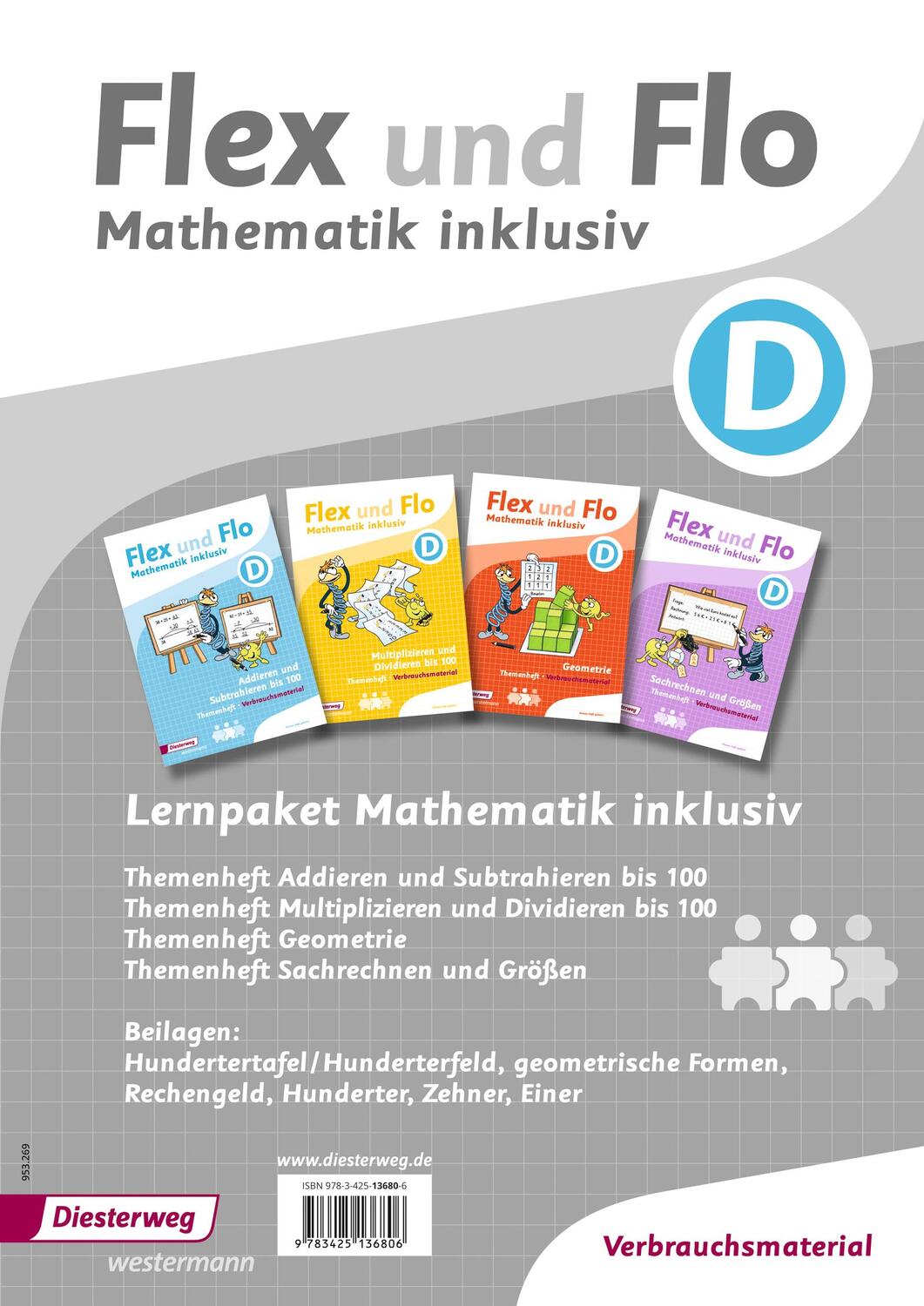 Cover: 9783425136806 | Flex und Flo. Mathematik inklusiv Paket D | Stück | Deutsch | 2021