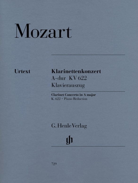 Cover: 9790201807294 | Mozart, Wolfgang Amadeus - Klarinettenkonzert A-dur KV 622 | Wiese