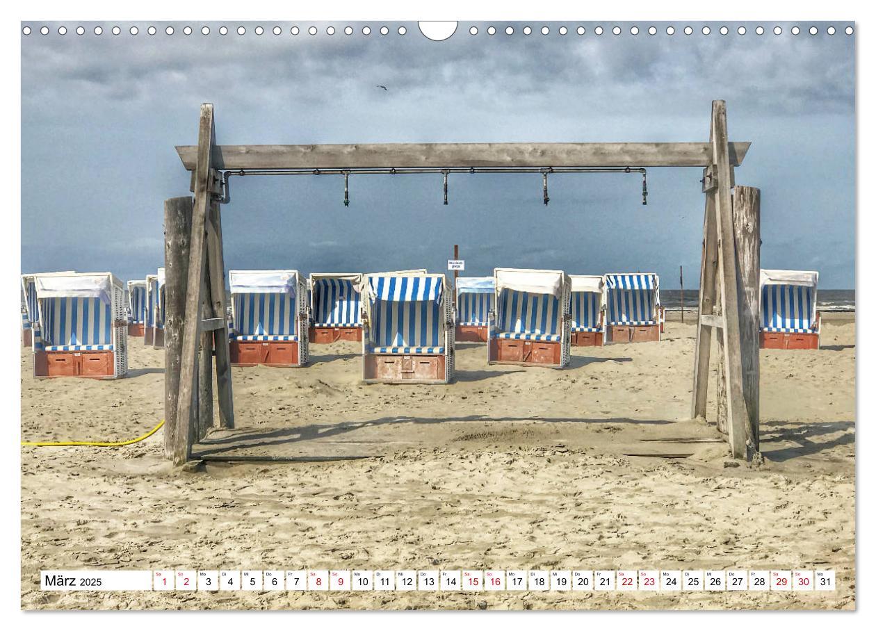 Bild: 9783435383658 | Impressionen aus Sankt Peter-Ording (Wandkalender 2025 DIN A3...