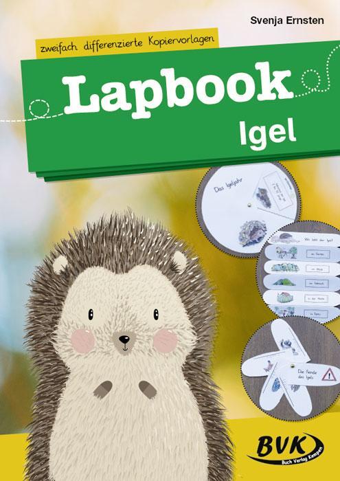 Cover: 9783867409810 | Lapbook Igel | zweifach differenzierte Kopiervorlagen | Ernsten Svenja
