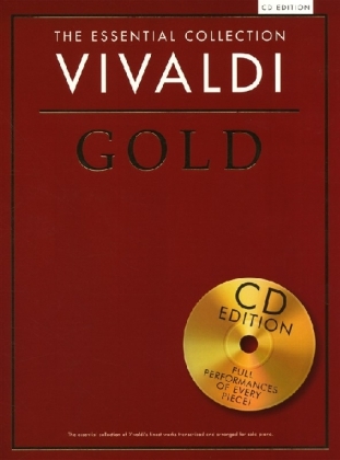 Cover: 9781780387529 | The Essential Collection: Vivaldi Gold, Klavier, m. Audio-CD | Vivaldi