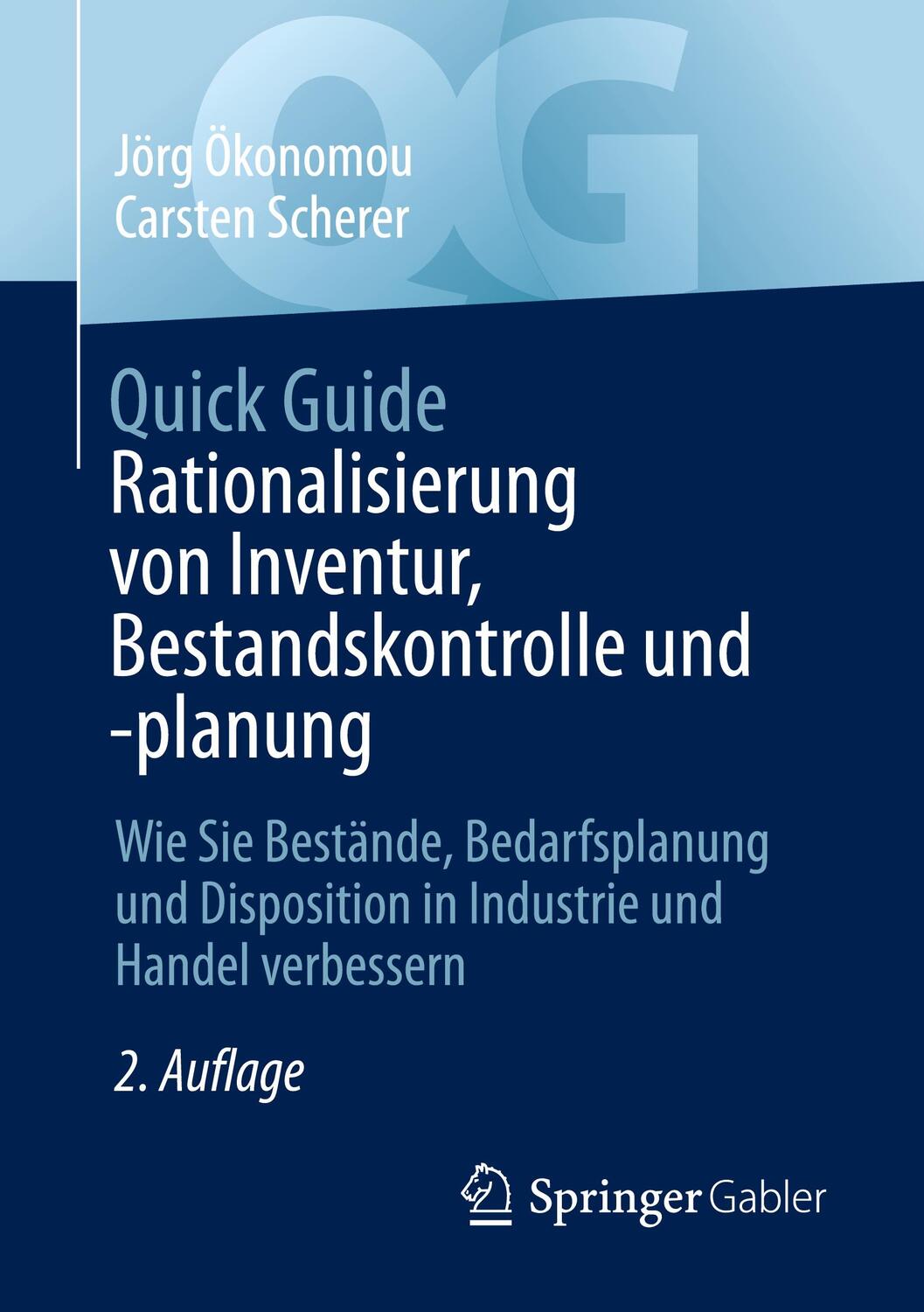 Cover: 9783658386047 | Quick Guide Rationalisierung von Inventur, Bestandskontrolle und...