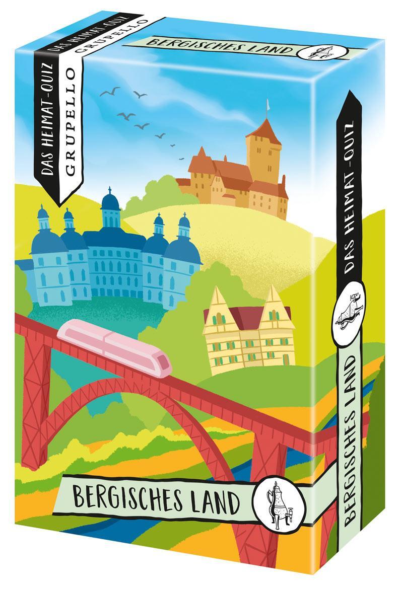 Cover: 9783899784343 | Bergisches Land | Das Heimat-Quiz | Christian Lentz (u. a.) | Buch