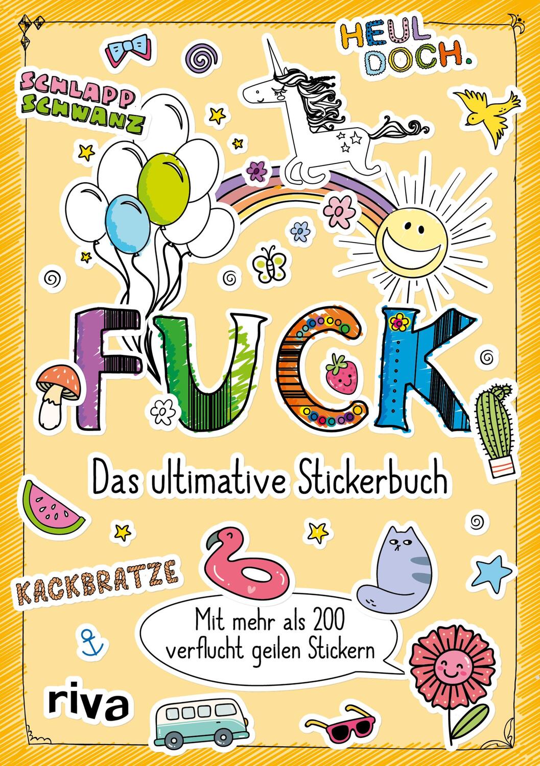 Cover: 9783742312891 | Fuck - Das ultimative Stickerbuch | Taschenbuch | Deutsch | 2020
