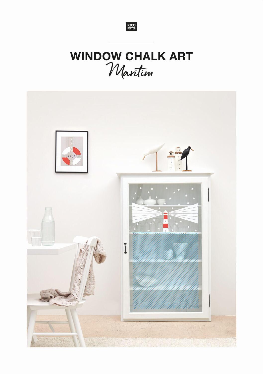 Cover: 9783960163169 | Window Chalk Art Maritim | Fenster- und Glasmalerei mit Tafelmarkern