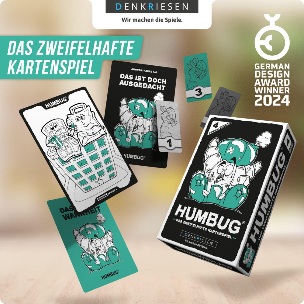 Bild: 4260528091768 | HUMBUG Original Edition Nr. 4 - Das zweifelhafte Kartenspiel | Spiel