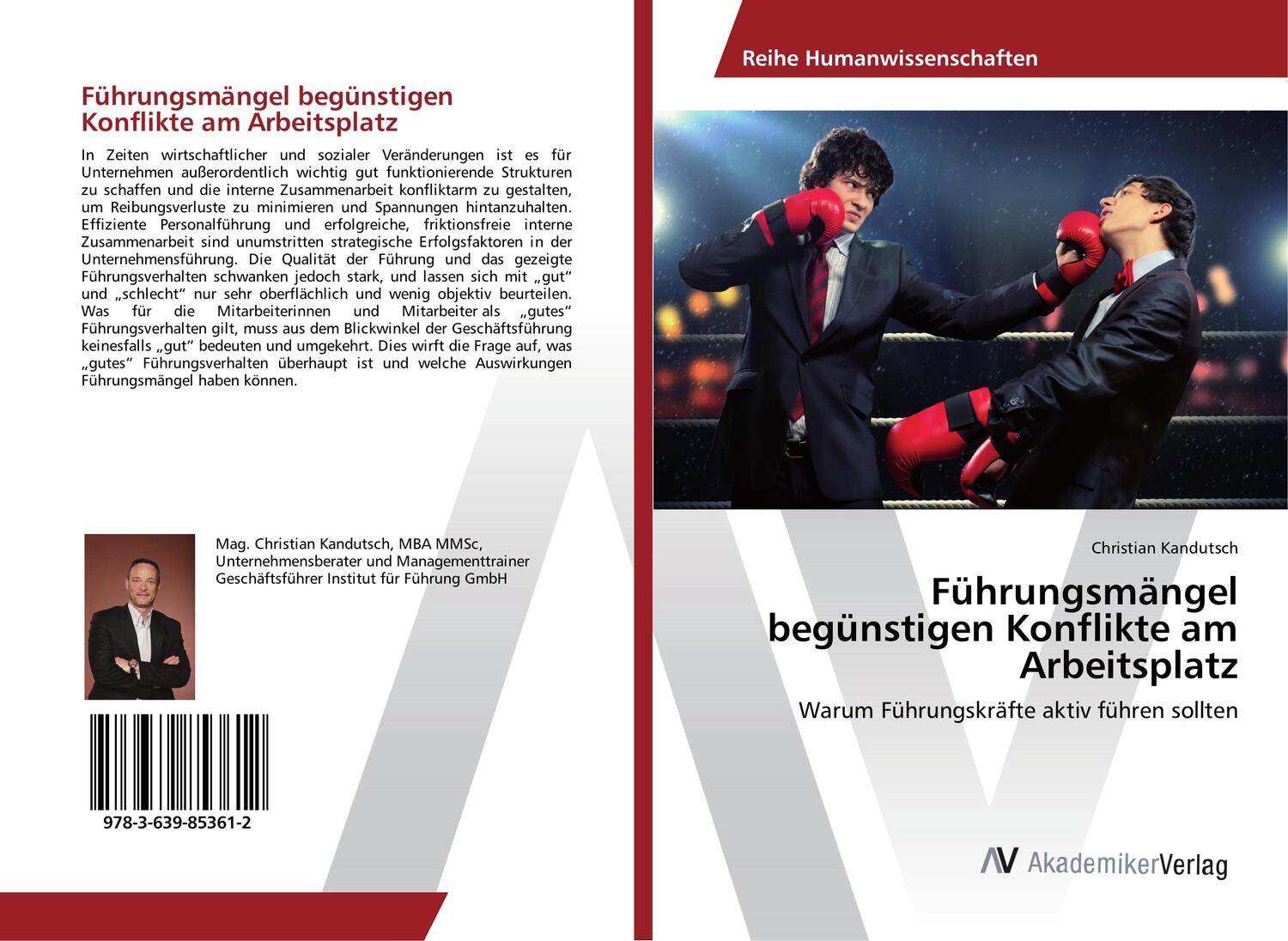 Cover: 9783639853612 | Führungsmängel begünstigen Konflikte am Arbeitsplatz | Kandutsch