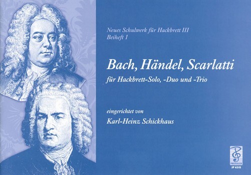 Cover: 9790201463155 | Neues Schulwerk für Hackbrett Band 3 Beiheft 1 Bach Händel und...