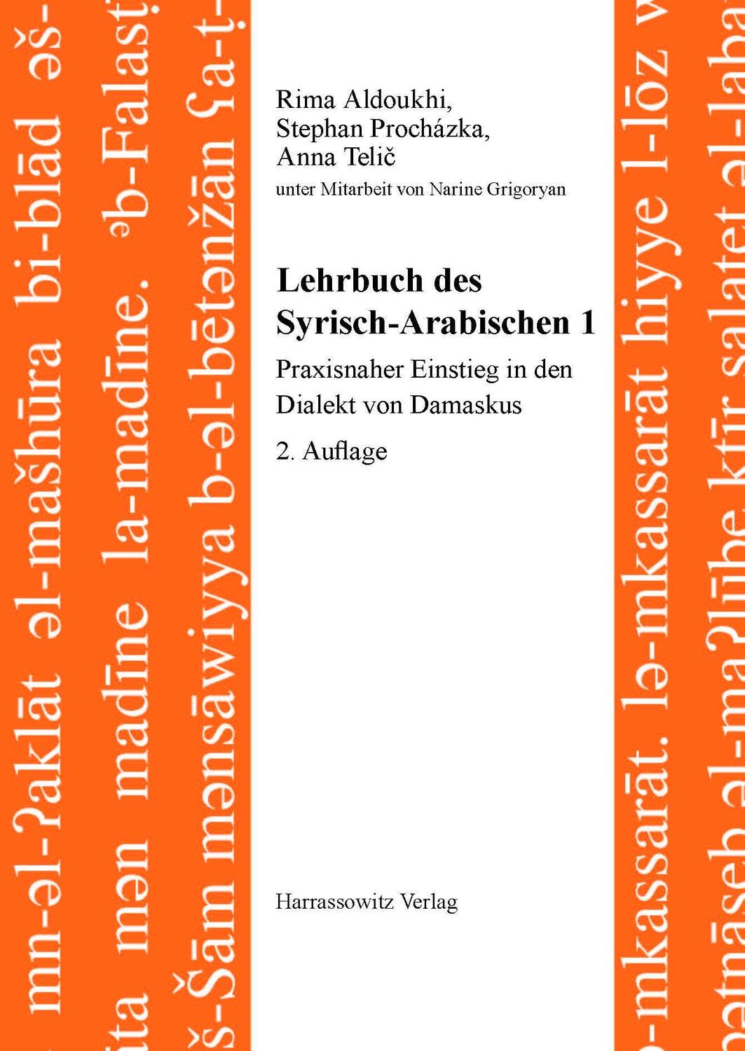 Cover: 9783447106412 | Lehrbuch des Syrisch-Arabischen 1 | Rima Aldoukhi (u. a.) | Buch