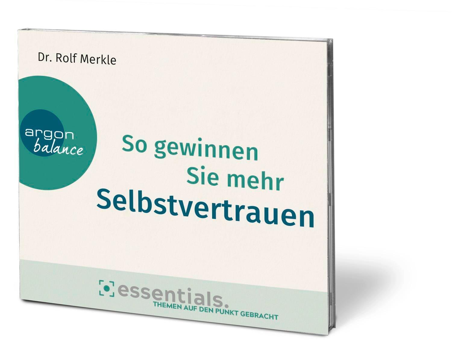 Bild: 9783839882023 | So gewinnen Sie mehr Selbstvertrauen | Rolf Merkle | Audio-CD | 2020