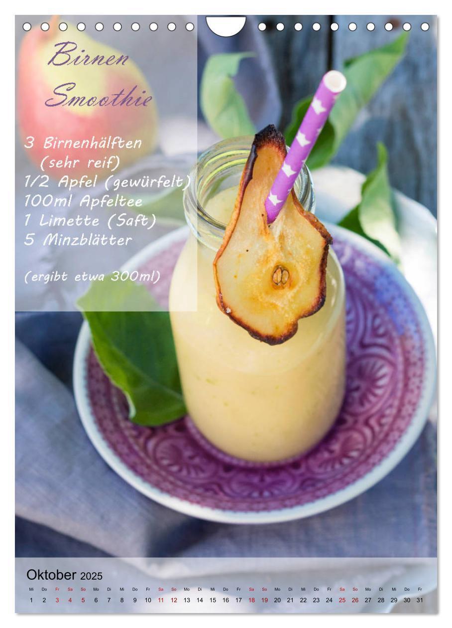 Bild: 9783435985890 | Smoothies zum Selbermachen (Wandkalender 2025 DIN A4 hoch),...