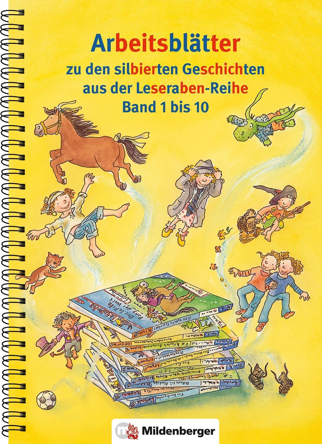Cover: 9783619143511 | Der Leserabe mit Silbentrenner. Arbeitsblätter zu Band 1 bis 10 | Buch