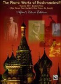 Cover: 9780739044605 | Pianoworks 8 14H + 26H. | Sergei Rachmaninov | Buch | Englisch | 1989