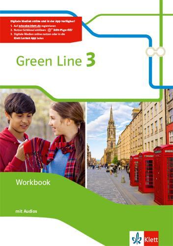 Cover: 9783128342351 | Green Line 3. Workbook mit Audios. Neue Ausgabe | Bundle | 1 Broschüre