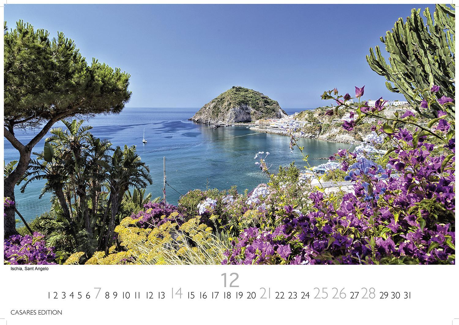 Bild: 9781835240274 | Golf von Neapel 2025 S 24x35 cm | Amalfi/Capri/Ischia | Kalender