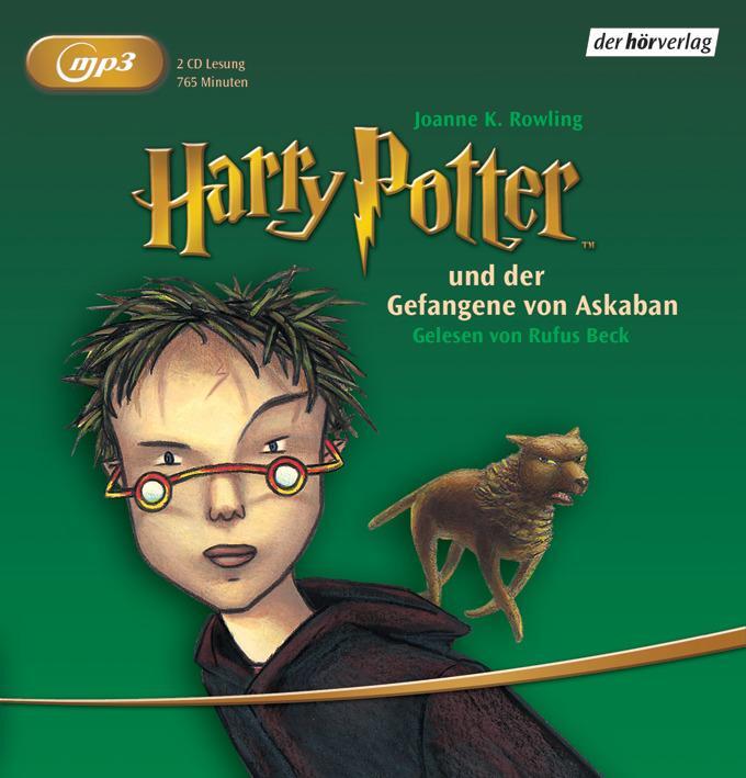 Cover: 9783867176538 | Harry Potter 3 und der Gefangene von Askaban | Gelesen von Rufus Beck