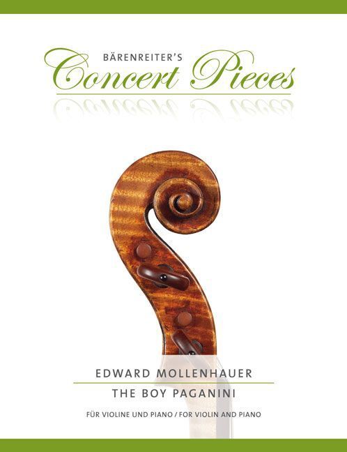 Cover: 9790006559749 | The Boy Paganini - Fantasia, für Violine und Klavier | Mollenhauer