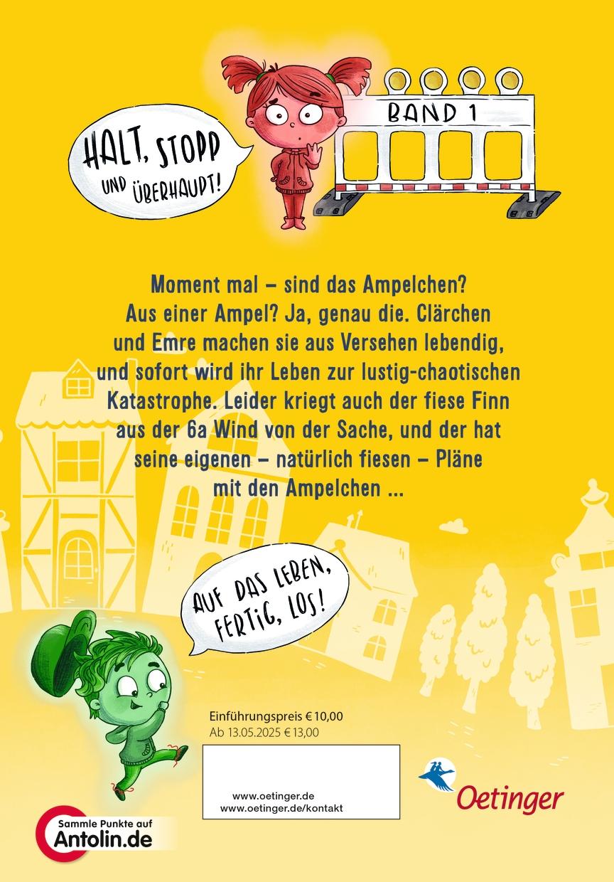 Rückseite: 9783751204484 | Die Ampelchen 1. Aus den Ampeln, fertig, los! | Anna Böhm | Buch