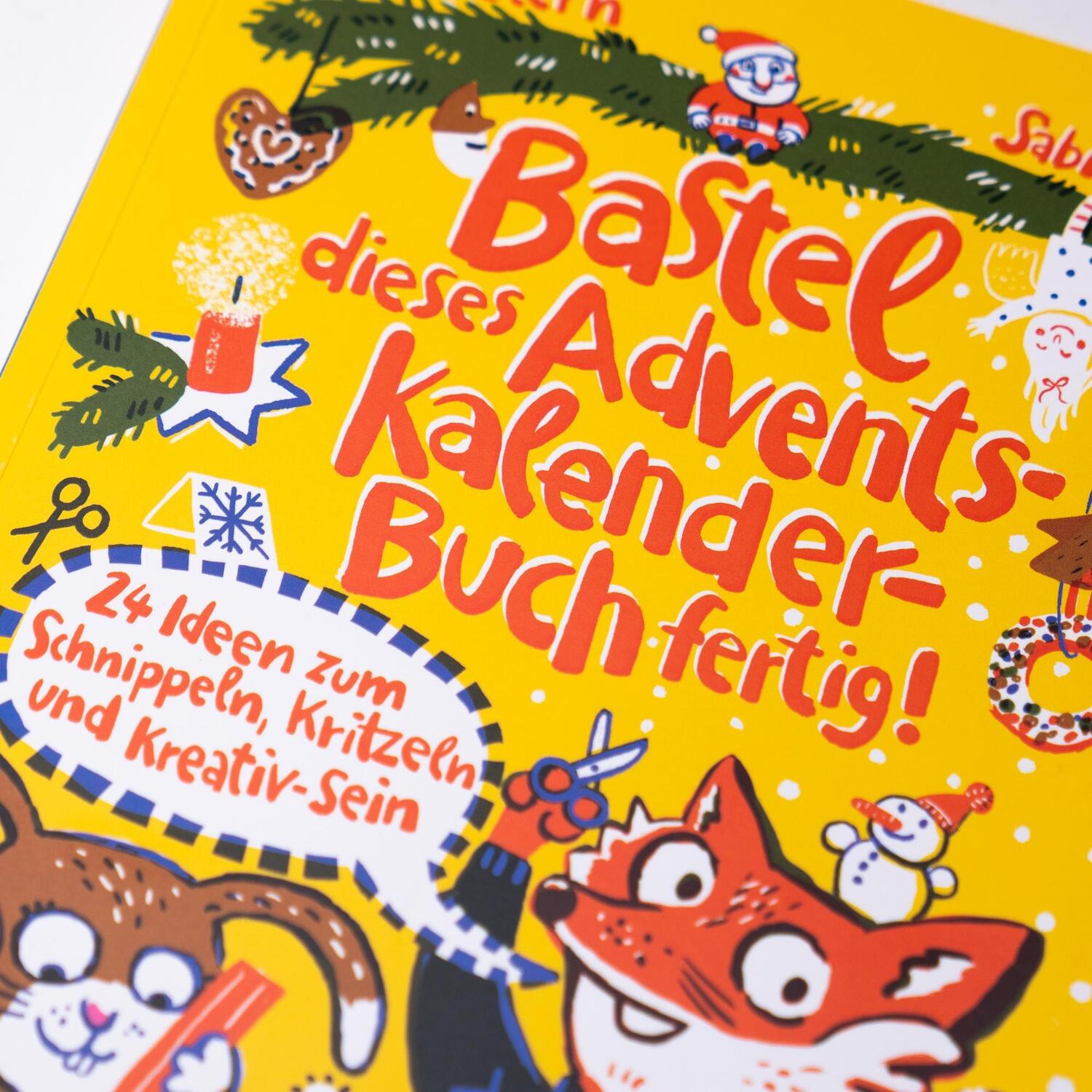 Bild: 9783505150661 | Bastel dieses Adventskalenderbuch fertig - 24 Ideen zum Schnippeln,...