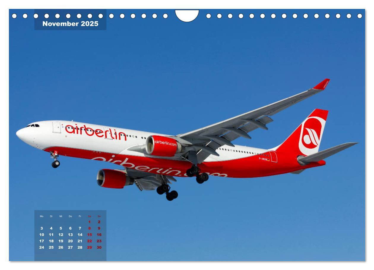 Bild: 9783435339785 | In Memoriam Air Berlin (Wandkalender 2025 DIN A4 quer), CALVENDO...