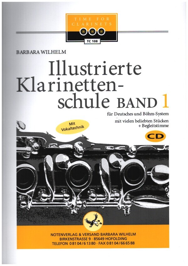 Cover: 9790501161089 | Illustrierte Klarinettenschule Band 1 (+2 CD's) für deutsches...