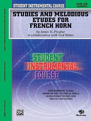 Cover: 654979997733 | Student Instrumental Course Studies and Melodious Etudes for French...