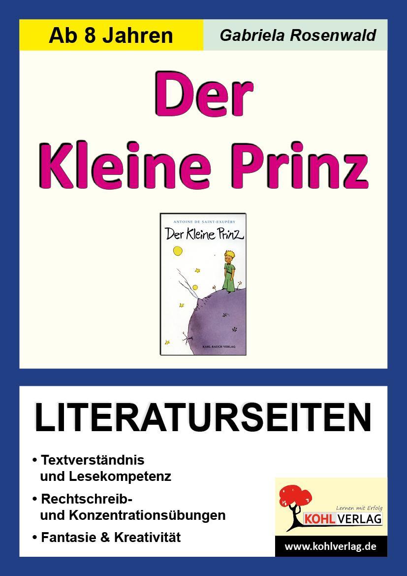Cover: 9783866321687 | Der Kleine Prinz - Literaturseiten | Mit Lösungen | Gabriela Rosenwald