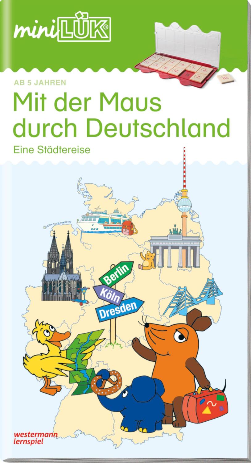 Cover: 9783837745368 | miniLÜK. Mit der Maus durch Deutschland | 5 - 6 Jahre | Broschüre