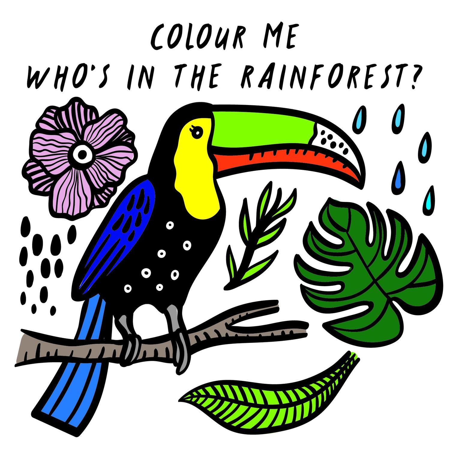 Cover: 9781784930950 | Colour Me: Who's in the Rainforest? | Watch Me Change Colour In Water