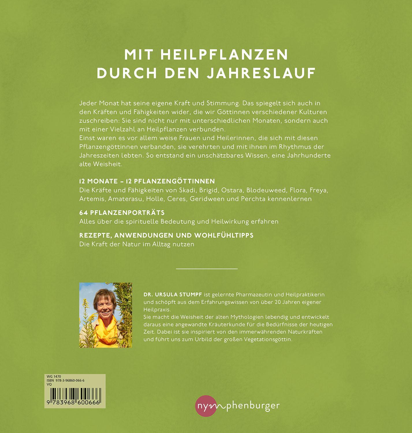 Rückseite: 9783968600666 | Pflanzengöttinnen und ihre Heilkräuter | Ursula Stumpf | Buch | 192 S.
