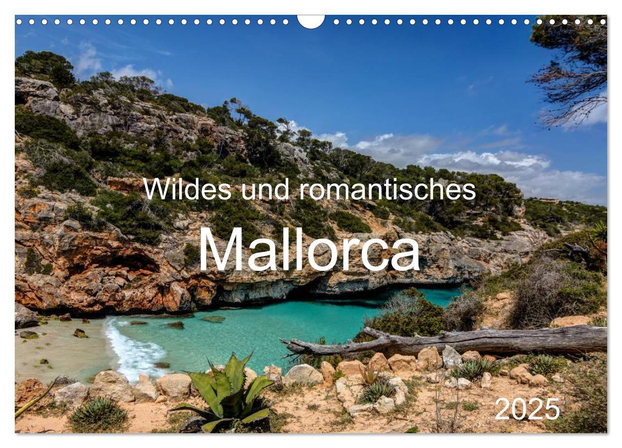 Cover: 9783435609338 | Wildes und romantisches Mallorca (Wandkalender 2025 DIN A3 quer),...