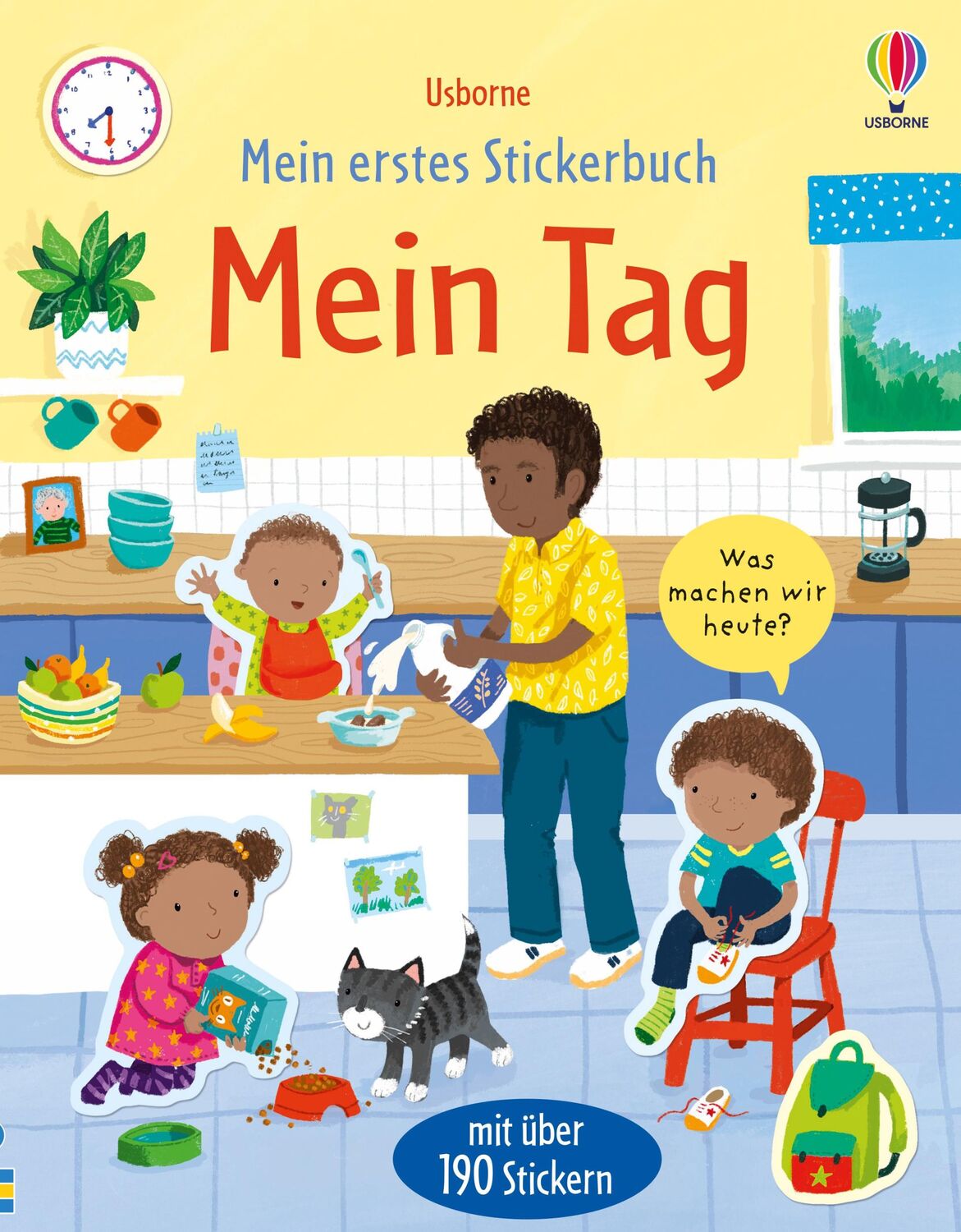 Cover: 9781789417371 | Mein erstes Stickerbuch: Mein Tag | mit über 190 Stickern | Bathie