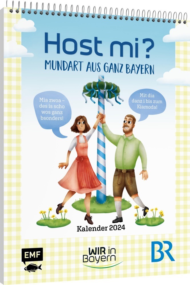 Cover: 9783745915174 | Host Mi? Kalender 2024 - Aus der bekannten BR-Sendung "Wir in Bayern"