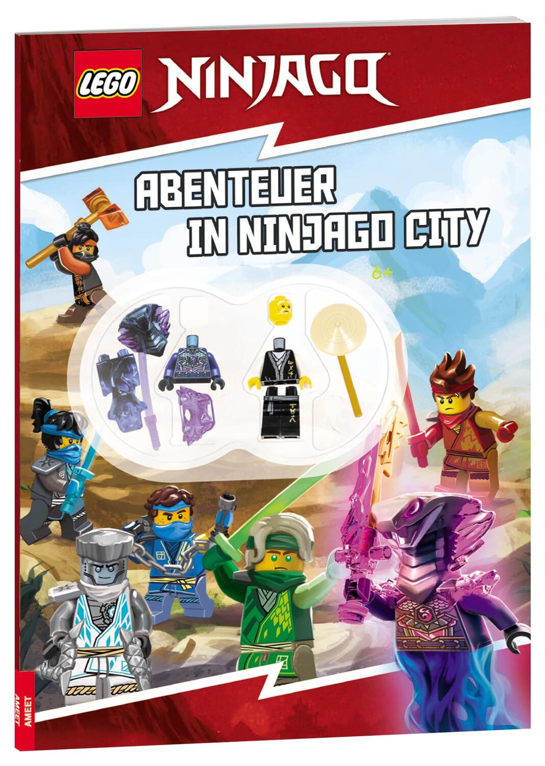 Cover: 9783960807612 | LEGO® NINJAGO® - Abenteuer in Ninjago City | Taschenbuch | 64 S.