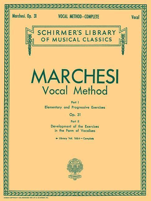 Cover: 9781423438731 | Vocal Method, Op. 31 (Complete) | Broschüre | Buch | Englisch | 1986