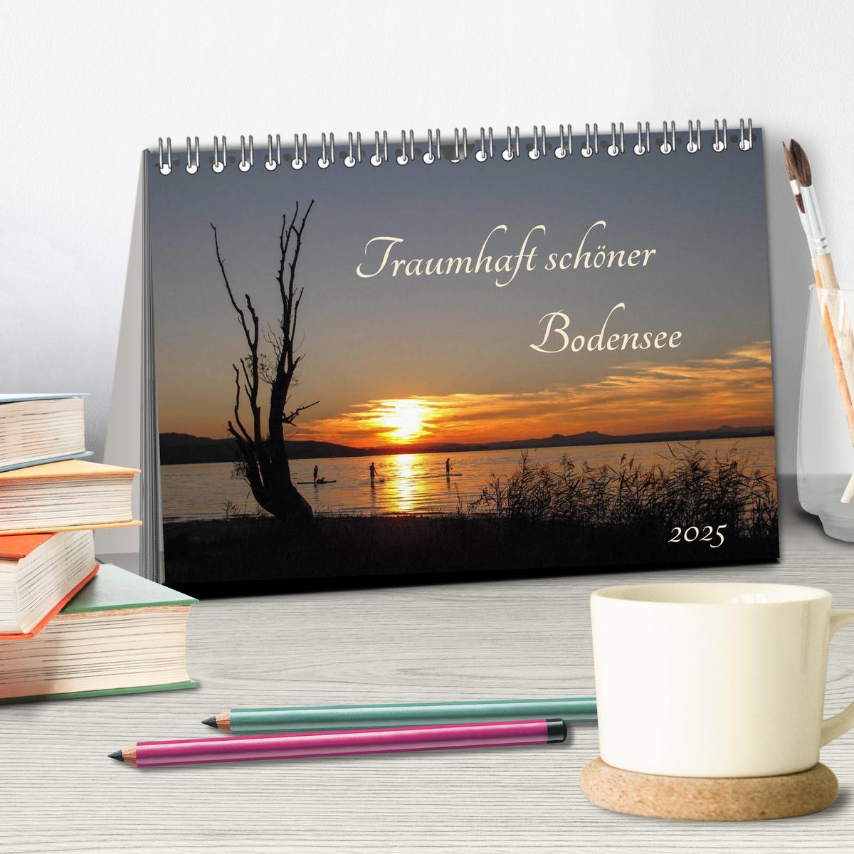 Bild: 9783435452552 | Traumhaft schöner Bodensee (Tischkalender 2025 DIN A5 quer),...