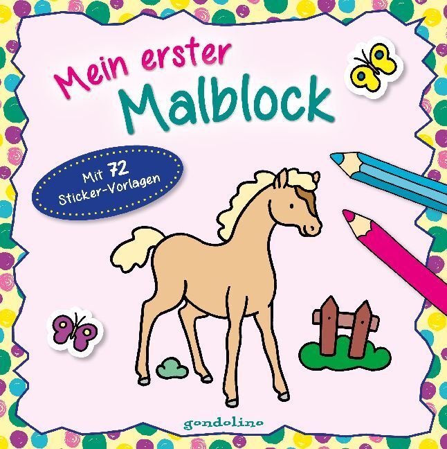 Cover: 9783811234765 | Mein erster Malblock - Fohlen | Kristin Labuch | Taschenbuch | Deutsch