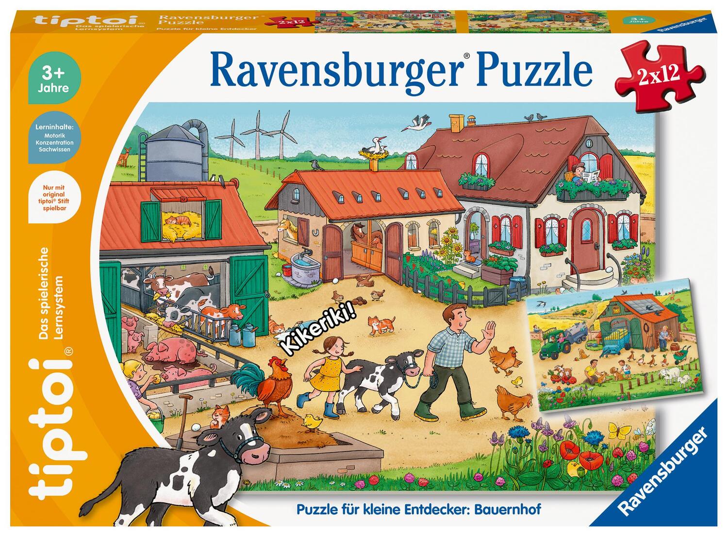 Cover: 4005556001361 | Ravensburger tiptoi 00136 Puzzle für kleine Entdecker: Bauernhof,...