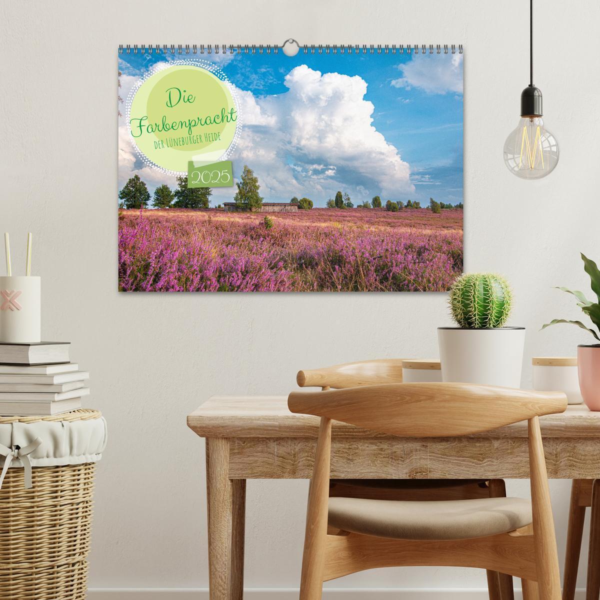 Bild: 9783383984143 | Die Farbenpracht der Lüneburger Heide (Wandkalender 2025 DIN A3...