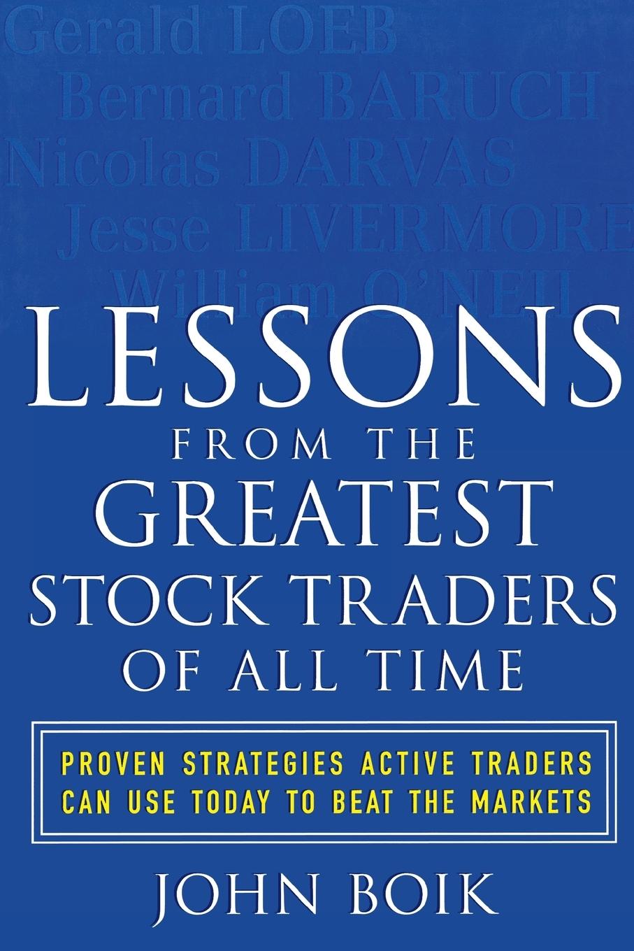 Cover: 9780071437882 | Lessons from the Greatest Stock Traders of All Time | Boik (u. a.)