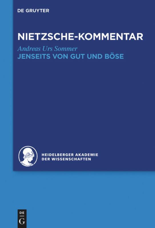 Cover: 9783110293074 | Kommentar zu Nietzsches "Jenseits von Gut und Böse" | Sommer | Buch