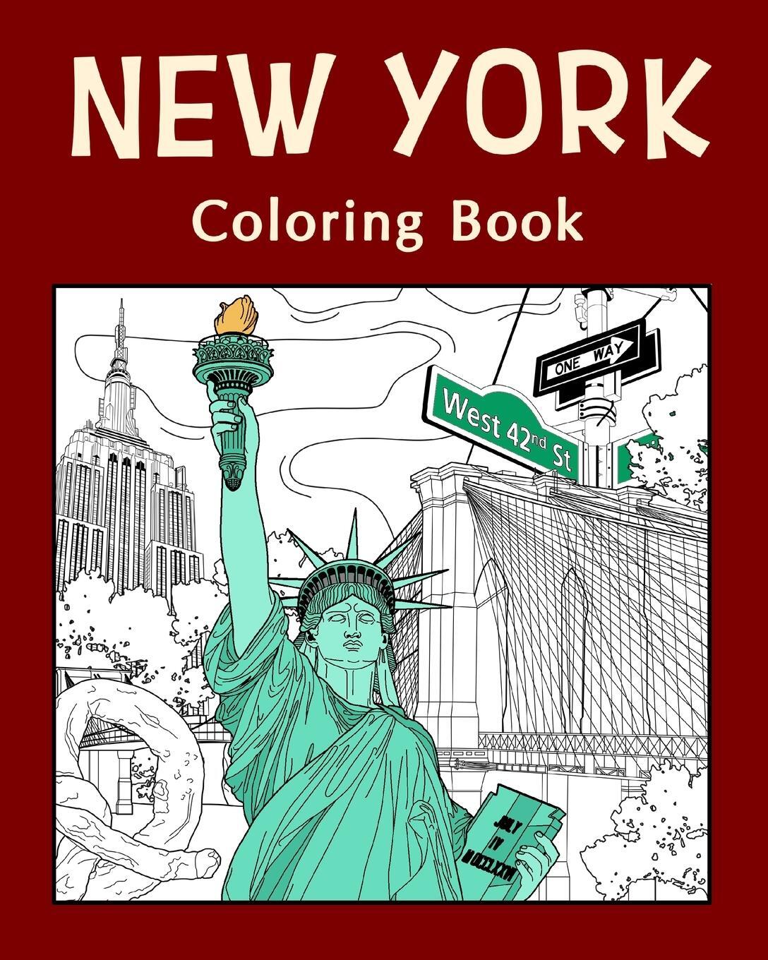 Cover: 9781034971054 | New York Coloring Book | Paperland | Taschenbuch | Paperback | 2022