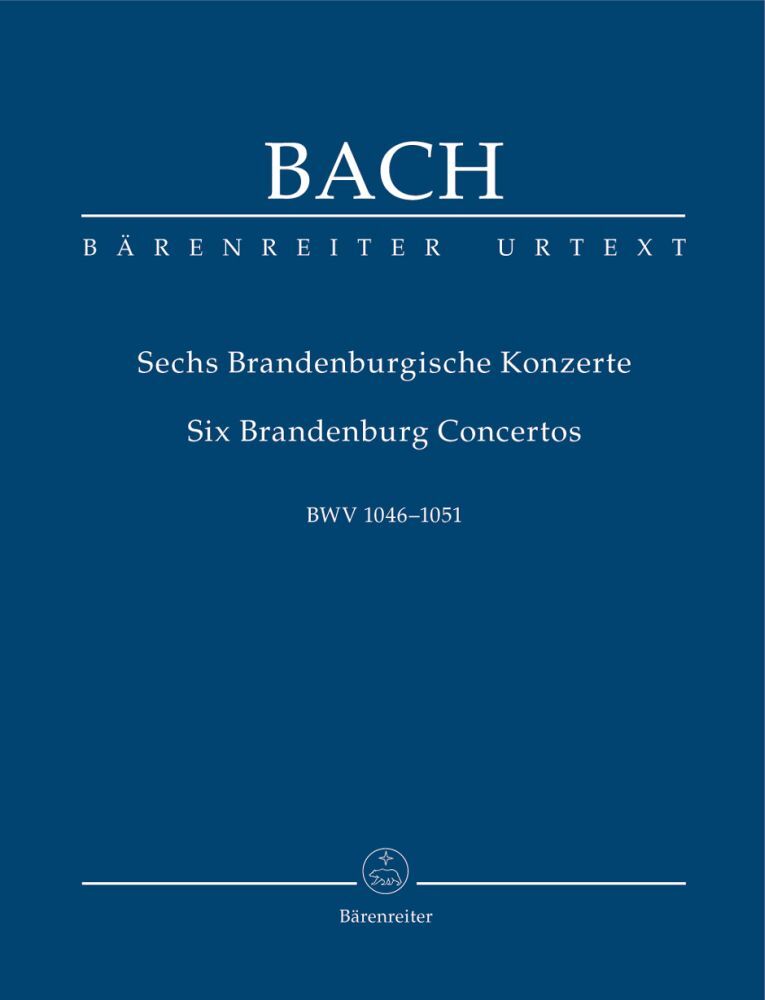 Cover: 9790006200085 | Six Brandenburg Concertos BWV 1046-1051 | Johann Sebastian Bach